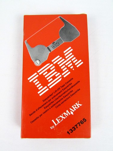NIB IBM Lexmark Easystrike Lift Off Typewriter Word Processor Tape 75ft x 0.3 in