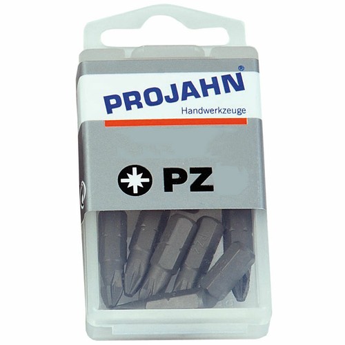 PROJAHN 1//4/" Bit L25 mm Pozidriv Nr 1 10er Pack