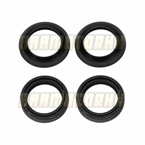 Fork Oil Seal Dust Seal Kit For Kawasaki ZR250 Balius 1991-2007 Seals 1992 93 94
