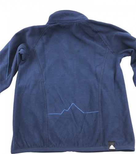 Adidas Veste Polaire Bleu Enfants Filles Garçons Taille 110-164