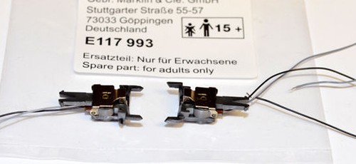 Märklin 117993 2 Stück Telexkupplungen NEM Telex Nachrüstset NEU Paar E117993