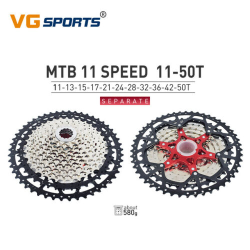 VG Sports MTB Bicycle Freewheel 9/10/11/12 Speed Mountain Bike Cassette Freewhee 