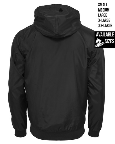 FCK NZS//Windbreaker//antidoti streetwear FUCK nazisti antifa straight edge punk