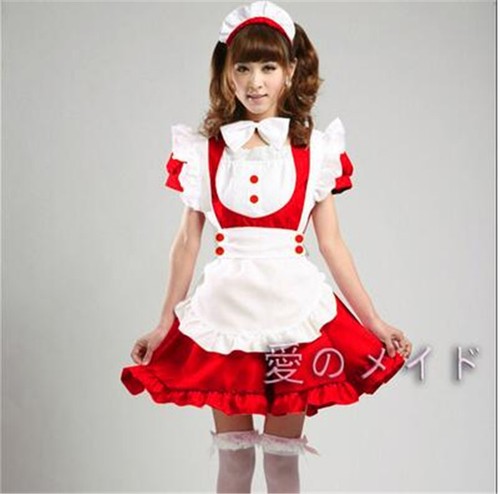 Lolita Cute Inu x Boku SS charmante Princesse Maid Robe verrouillable kawaii uniforme