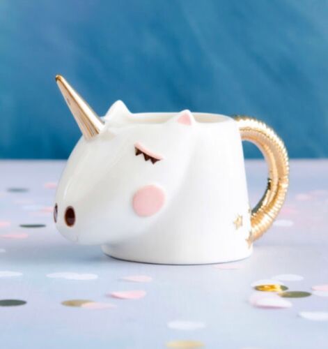 Glitterville Unicorn Party Punch Mug Cup Anthropologie New