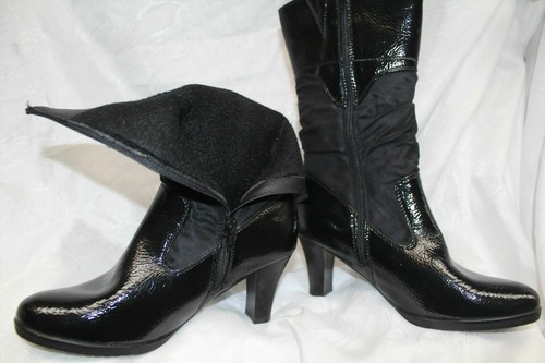Damen Stiefel Stiefeletten Schwarz elegante Stiefel Gr 37 38 40 41