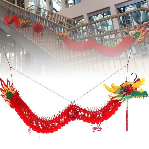21X Chinesischer Drache Laterne-Papier Schnitten Für Frühlingsfest-neues Jahr