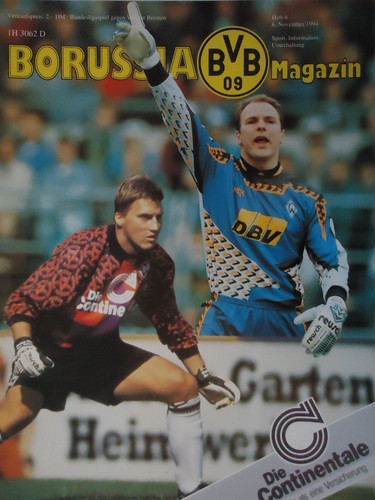 Programm 1994//95 Borussia Dortmund Werder Bremen