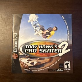 Tony Hawk's Pro Skater 2 (Sega Dreamcast) Complete - Tested - Authentic