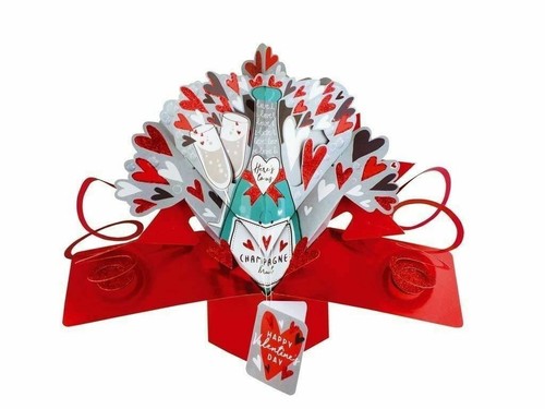 Second Nature Pop Ups VPOP044A Valentine/'s Day Pop Up Card