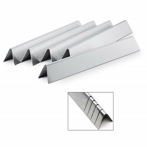 Set of 5 Flavorizer Bars Replacement Stainless Steel Heat Plates Weber BBQ Grill