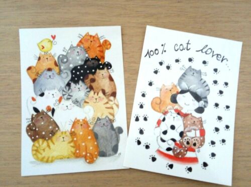 Cartolina gatti 
