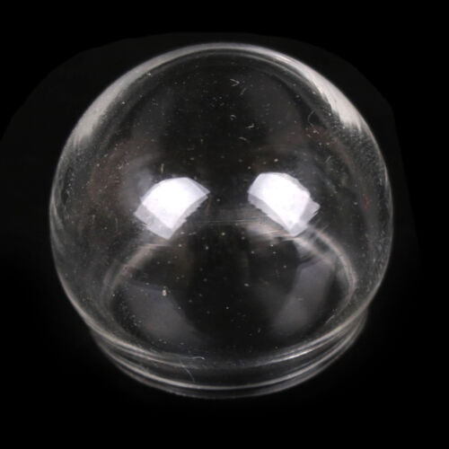 Dollhouse Miniature Cute Transparent Glass Jar Fishbowl Bank Flower pot  JB