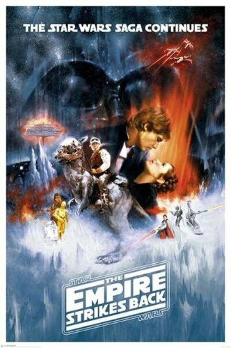 The Empire Strikes Back-Poster-Laminated available-91cm x 61cm-Br... Star Wars 