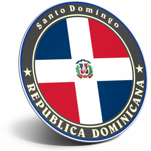 Awesome Fridge Magnet Dominican Republic Travel Flag Cool Gift #5037