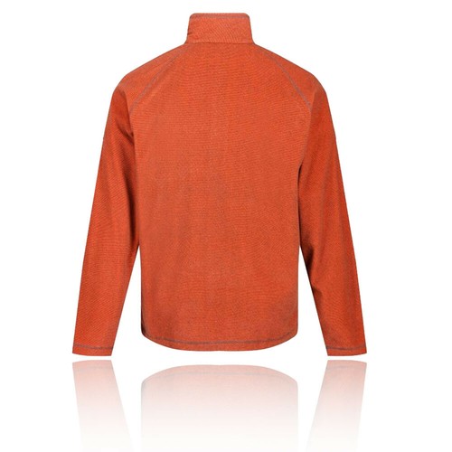 Regatta Homme MONTES Demi Zip Polaire Top-orange SPORT plein air chaud respirant