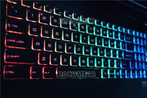 For MSI GS63VR GS73VR GT62VR keyboard Colorful backlit Crystal French Clavier 