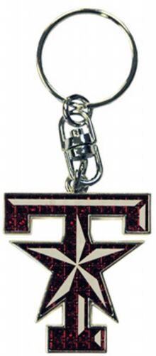 Texas A/&M Aggies Logo Keychain Shiny Alternate Logo w// Keyring Team Colors New