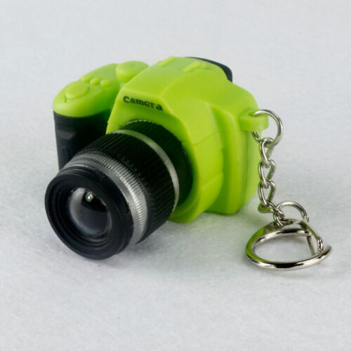 Mini Camera With Flash Light Lucky-Cute Charm LED Luminous Keychain New Gift