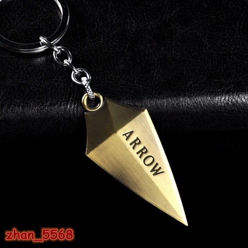 DC Comics Superhero Green Arrow Design Logo Alloy Key Chains Keychain Keyring