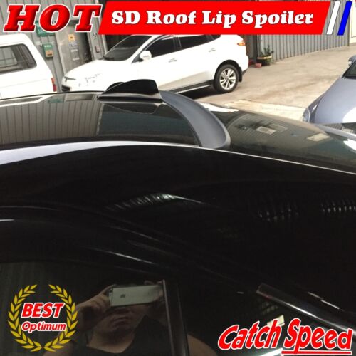 Flat Black SD Type Rear Roof Spoiler Wing For Ford  Fiesta 2008~2012 Sedan