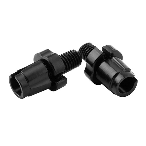 1 Pair M7x10.5X4.6inch Mountain Bike Bolt Brake Lever Screw Cable Adjuster Black