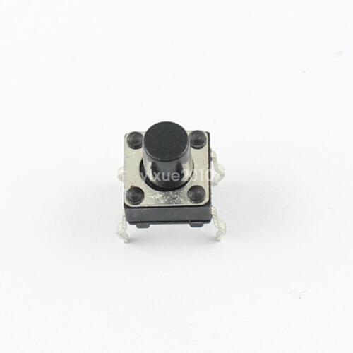 50Pcs Momentary Tactile Tact Push Button Switch 4 Pin DIP 6x6x7.5mm High 7.5mm