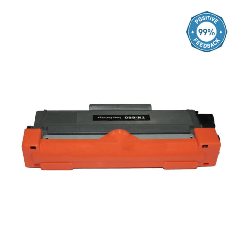 6PK TN-660 Black Laser Toner Cartridge for Brother TN660 TN630 HL-2340DW L2360D