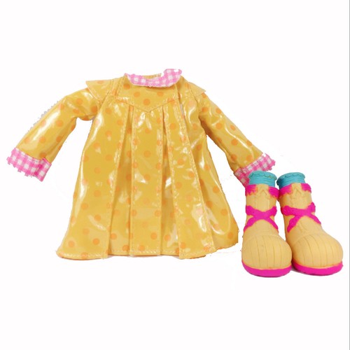 3x gift Outfit Clothes Dress Pajamas Raincoat Shoes for 12/" LALALOOPSY Dolls toy