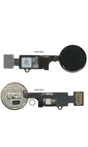 Para iPhone 8 Inicio botón Asamblea de cable flexible de clave principal Negro Pieza De Repuesto 