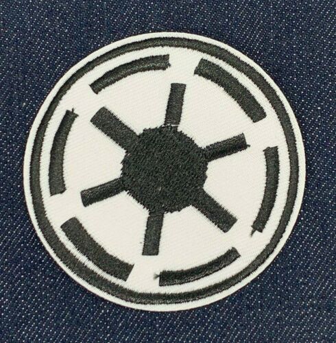 STAR WARS GALACTIC EMPIRE SYMBOL IRON ON EMBROIDERED PATCH FREE SHIPPING 