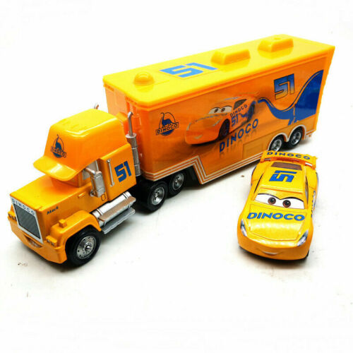 Disney Pixar Cars Mcqueen Jackson Storm Container Truck Model Toy Car Kids Gift