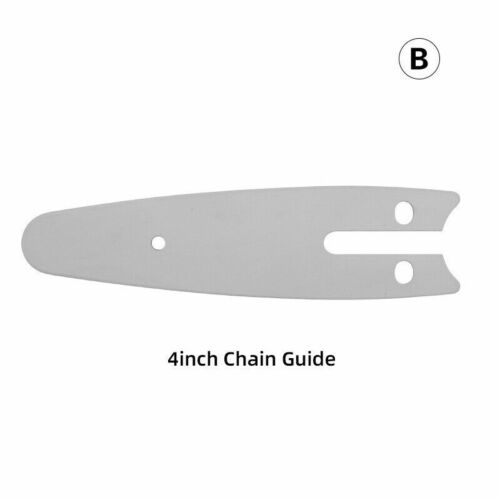4 inch Replacement Steel Chain Guide for Portable Chainsaw Woodworking Cutter 