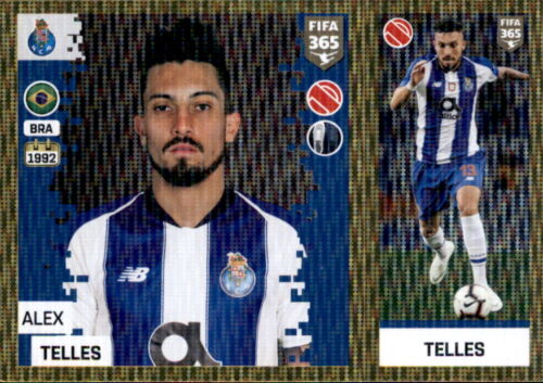 FC Porto Panini FIFA365 2019 Alex Telles Sticker 275 a//b