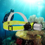 sott /'acqua 900 Lumen Torcia da Testa sottomarino Whaitfire immersioni PROIETTORE Sicurezza