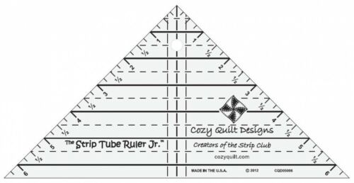 The Strip Tube Junior Ruler by Daniela Stout for Cozy Quilt Designs 
