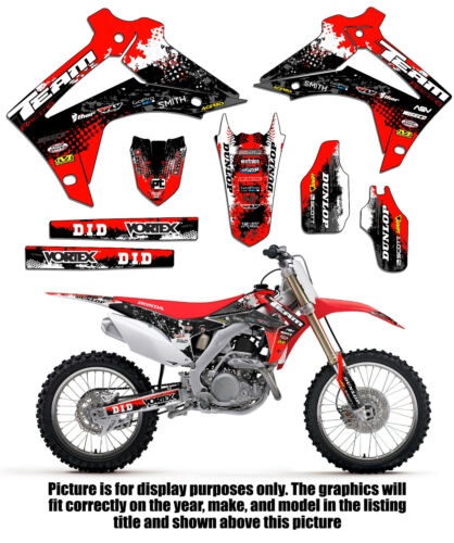 2009-2012 HONDA CRF 450R GRAPHICS DECALS DECO STICKERS CRF450R 450 R 2011 2010
