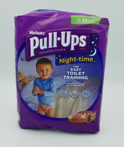 Huggies Boy/'s Pull-ups Night-time nappies Size Medium 10-18kg