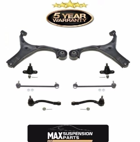 Control Arms Ball Joint Tie Rods Sway Bar Fits 06-11 Rio /& Rio5 8Pc Kit