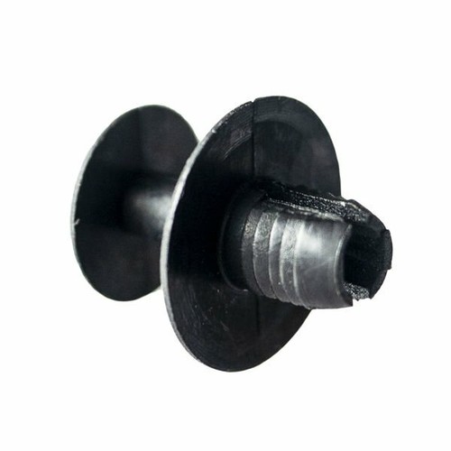 511213 10x PUSH TYPE MOUNTING RIVET CLIPS BLACK PLASTIC MERCEDES AUDI VW