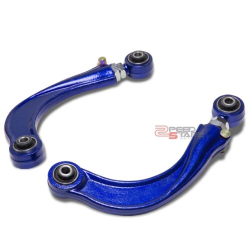 REAR CAMBER CONTROL STEEL SUSPENSION KIT/ARM FOR 00-06 TOYOTA CELICA T230 BLUE 