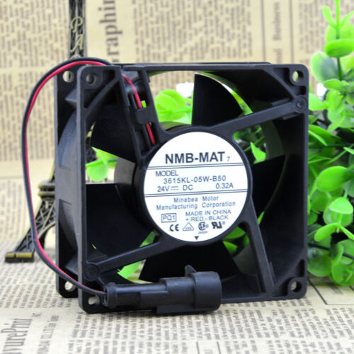 1pc about NMB 3615kl-05w-b50 Graphics Card Cooling Fan dc24v 0.32 a 2 Pin 