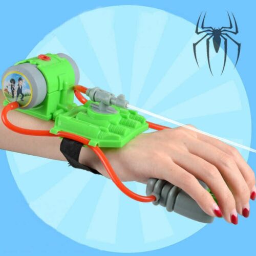 5 M Shooting Range Mini Wrist Water Guns Toys Summer Beach Spiderman Style Water
