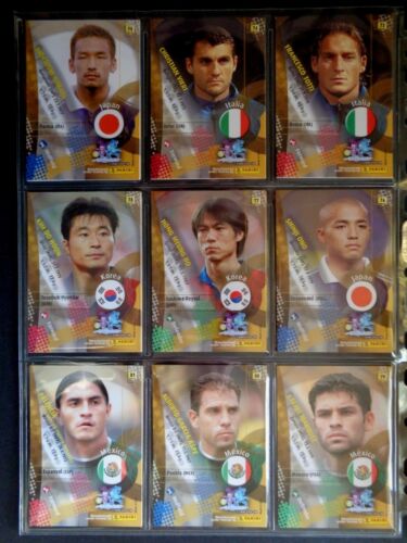 73 TO 140 PANINI *PLEASE CHOOSE CARDS* WORLD CUP KOREA/JAPAN 2002 CARDS 