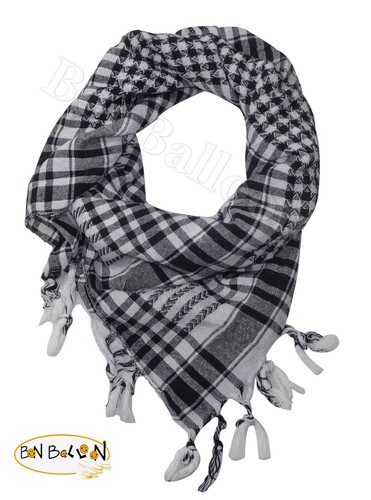 Arafat Shemagh Kafiya árabe Bufanda Chal Keffiyeh Palestina Igal Egal Set 358