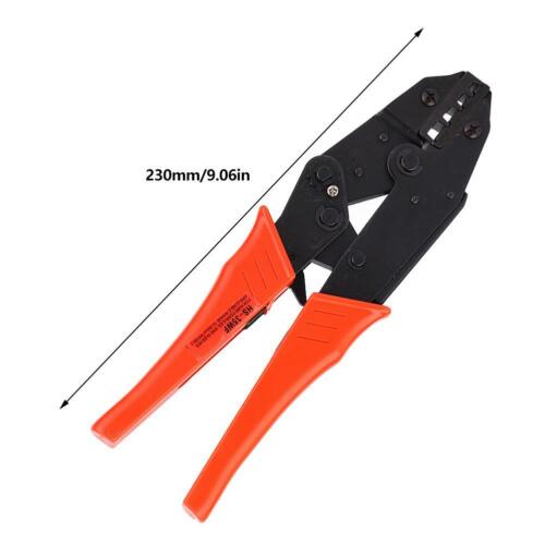 Crimping Tube 8-2AWG Ratcheting Wire Terminal Crimper Plier Tool For 10-35mm² 