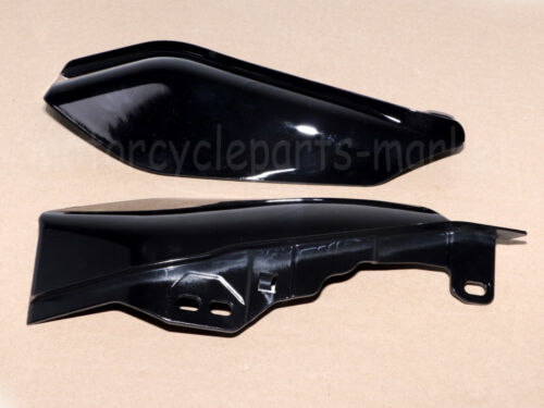 Glossy Black Mid-Frame Air Heat Deflectors For Harley Street Glide FLHX 2017-up