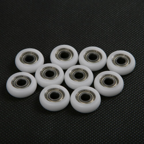 10pcs 695ZZ Rollers Wheels Bearings For Shower Door Drawers 5mm x 23mm x 7.5mm 
