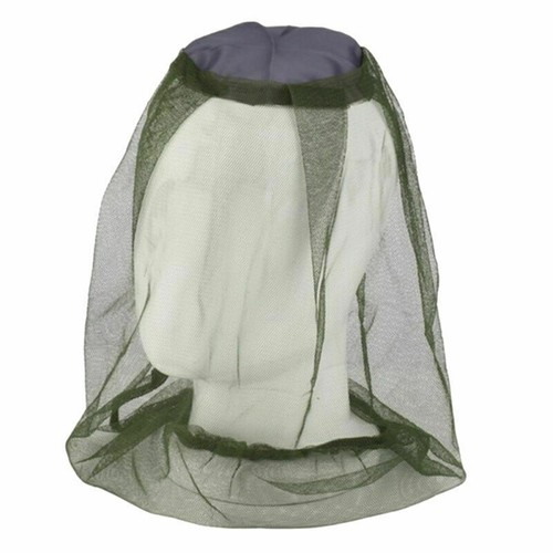 Camping NET MOSQUITO del Insecto Bug Mosquito Malla Protector de Cara Cabeza de viaje de pesca