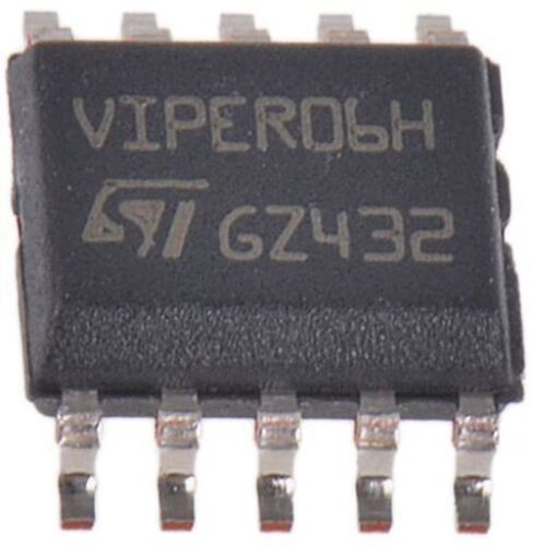 STMicroelectronics Viper 06HS AC//DC DEL Driver contrôleur PWM 115 kHz 10-Pin SS
